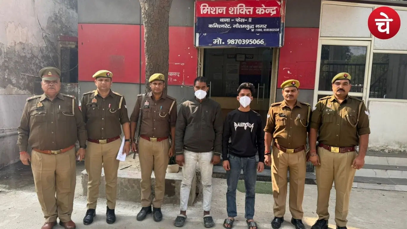 फेज-2 थाना क्षेत्र के हत्याकांड का खुलासा करती नोएडा पुलिस की टीम
