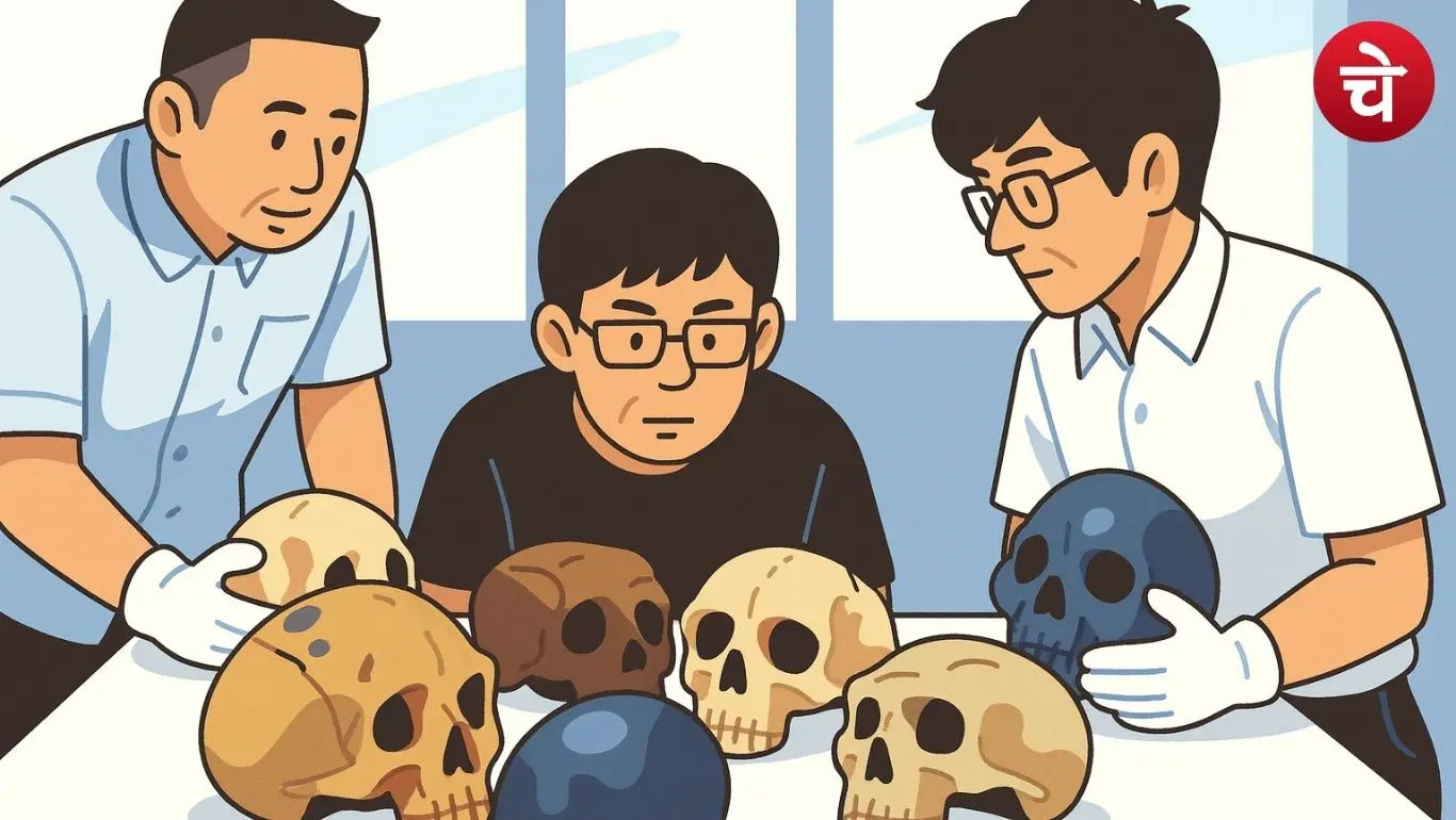 Research on the human skull