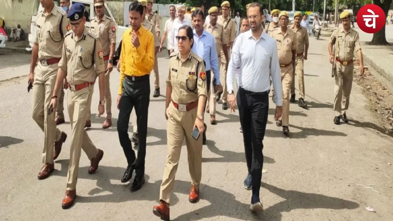 नोएडा पुलिस का प्रशासनिक बदलाव
