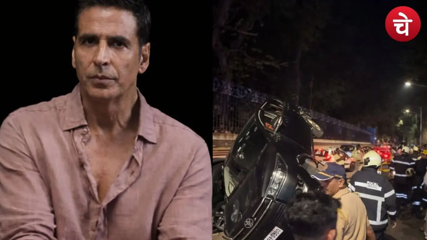 Akshay Kumars convoy was involved in an accident