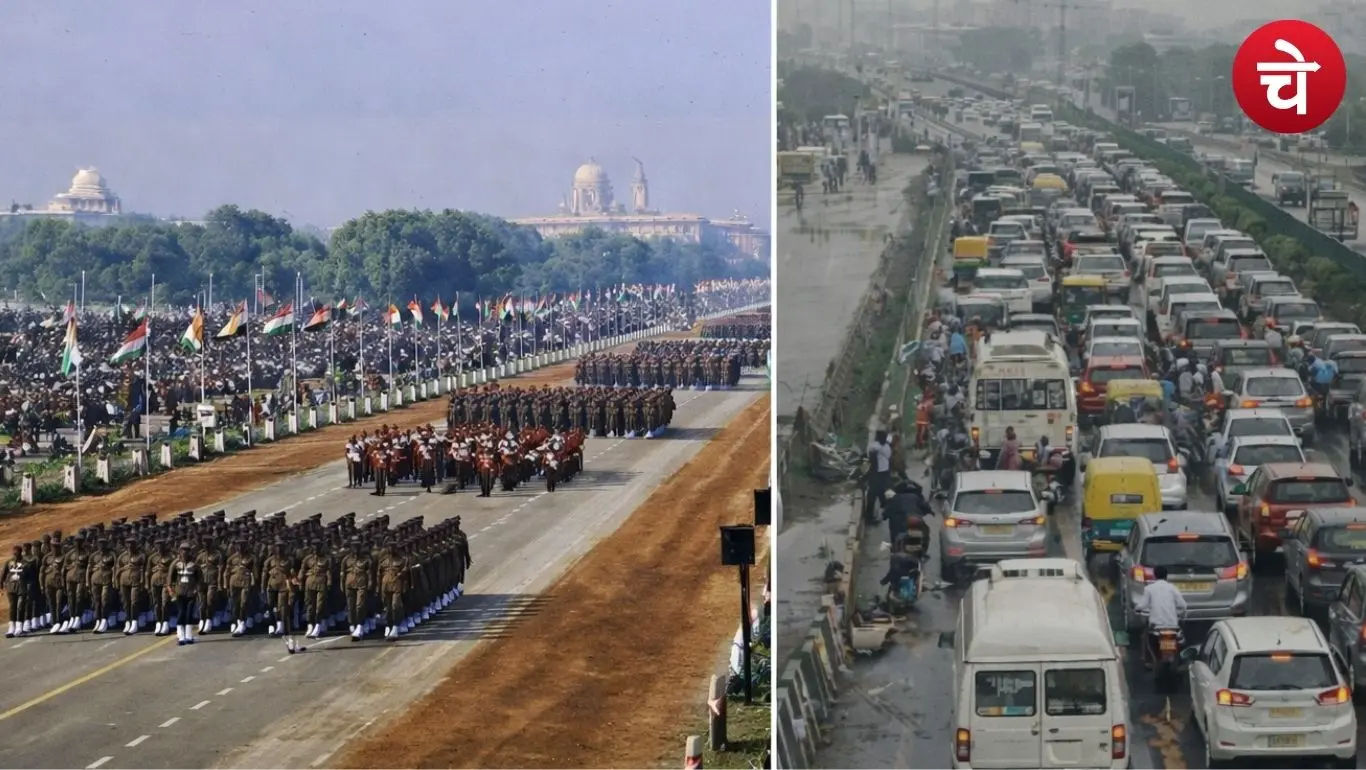 दिल्ली में गणतंत्र दिवस रिहर्सल के चलते ट्रैफिक एडवाइजरी जारी