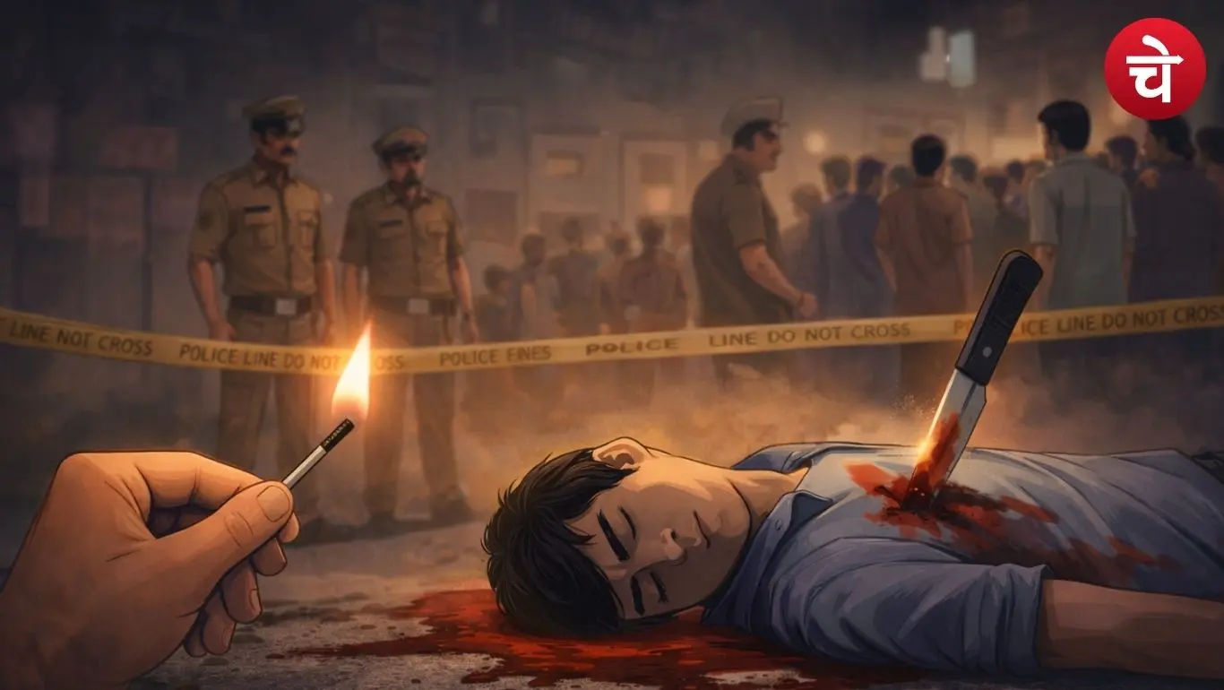 The matchstick became the cause of death