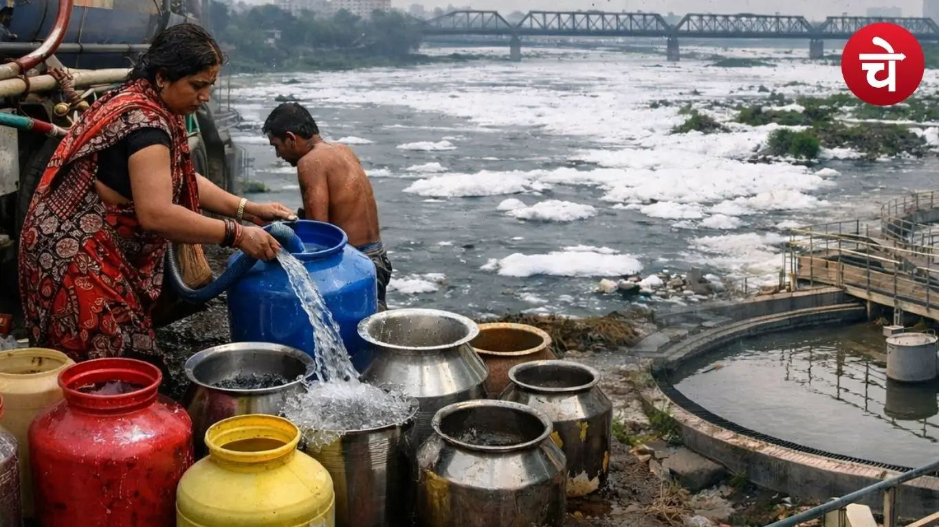 Water emergency-like situation in Delhi.