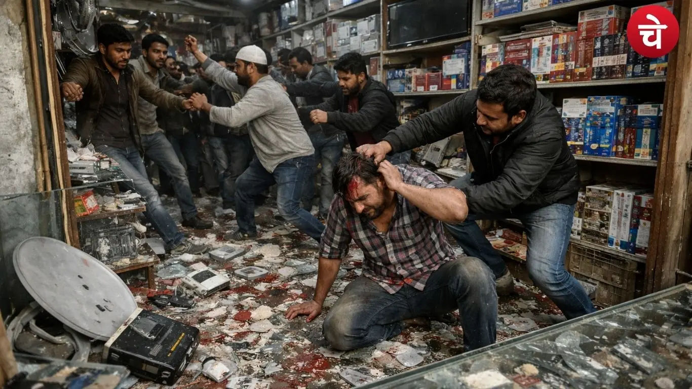 ग्रेटर नोएडा के दादरी में सरेबाजार हंगामा