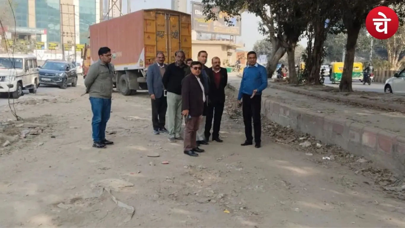 नोएडा CEO लोकेश एम ने किया निरीक्षण