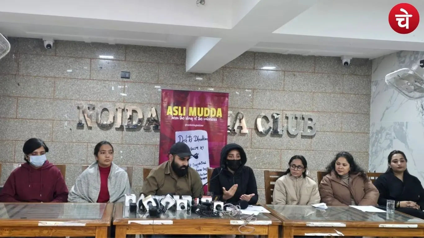 नोएडा मीडिया क्लब में एनिमल एक्टिविस्ट संक्षय बब्बर ने रखी बात