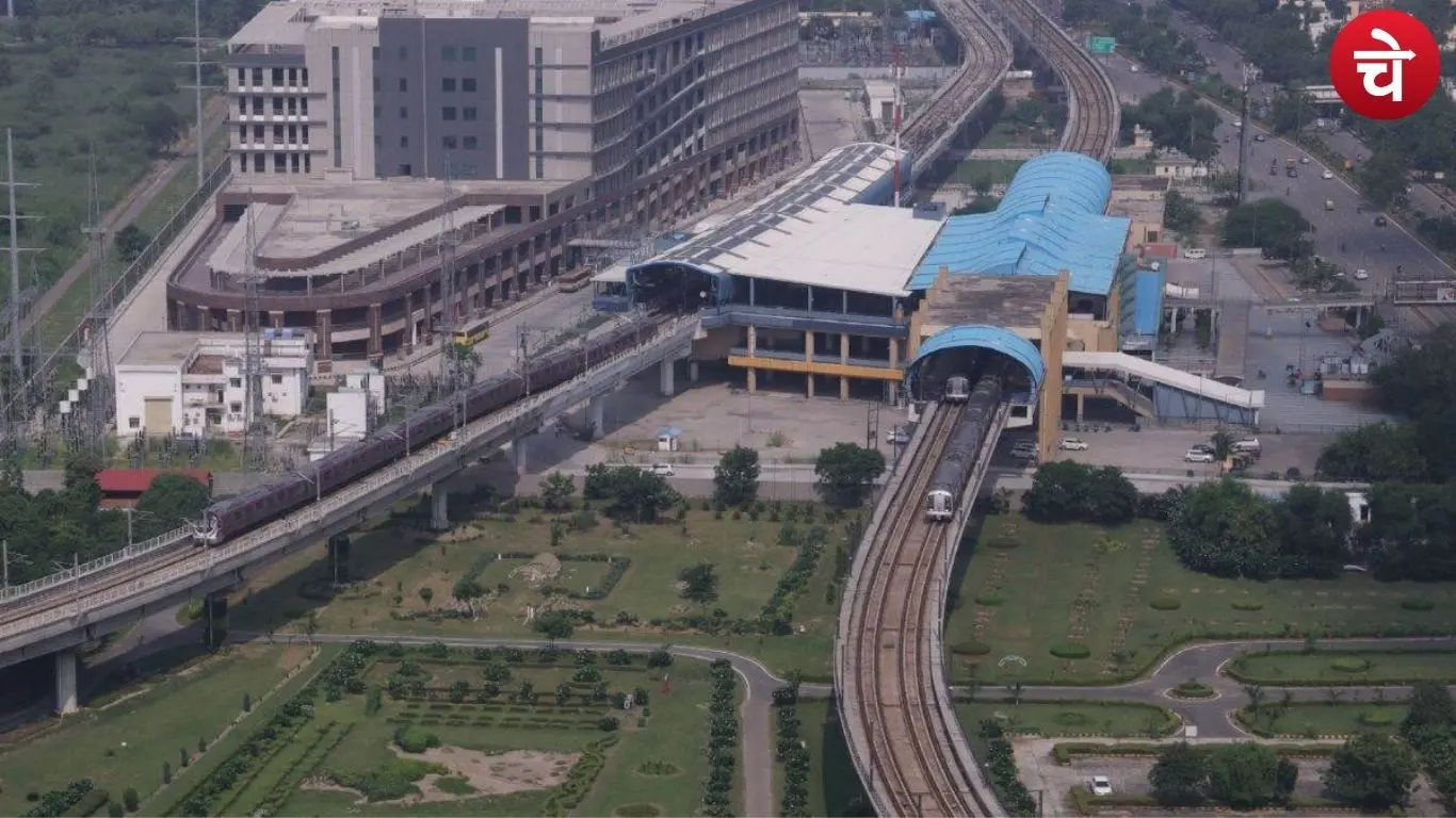 बोटेनिकल गार्डन से सेक्टर-142 तक प्रस्तावित मेट्रो कॉरिडोर