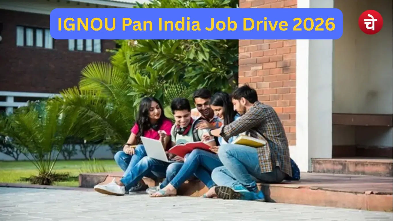 IGNOU Pan India Job Drive 2026