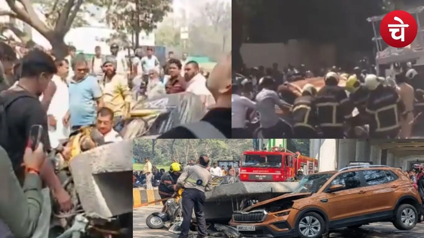 Mumbai Metro under construction