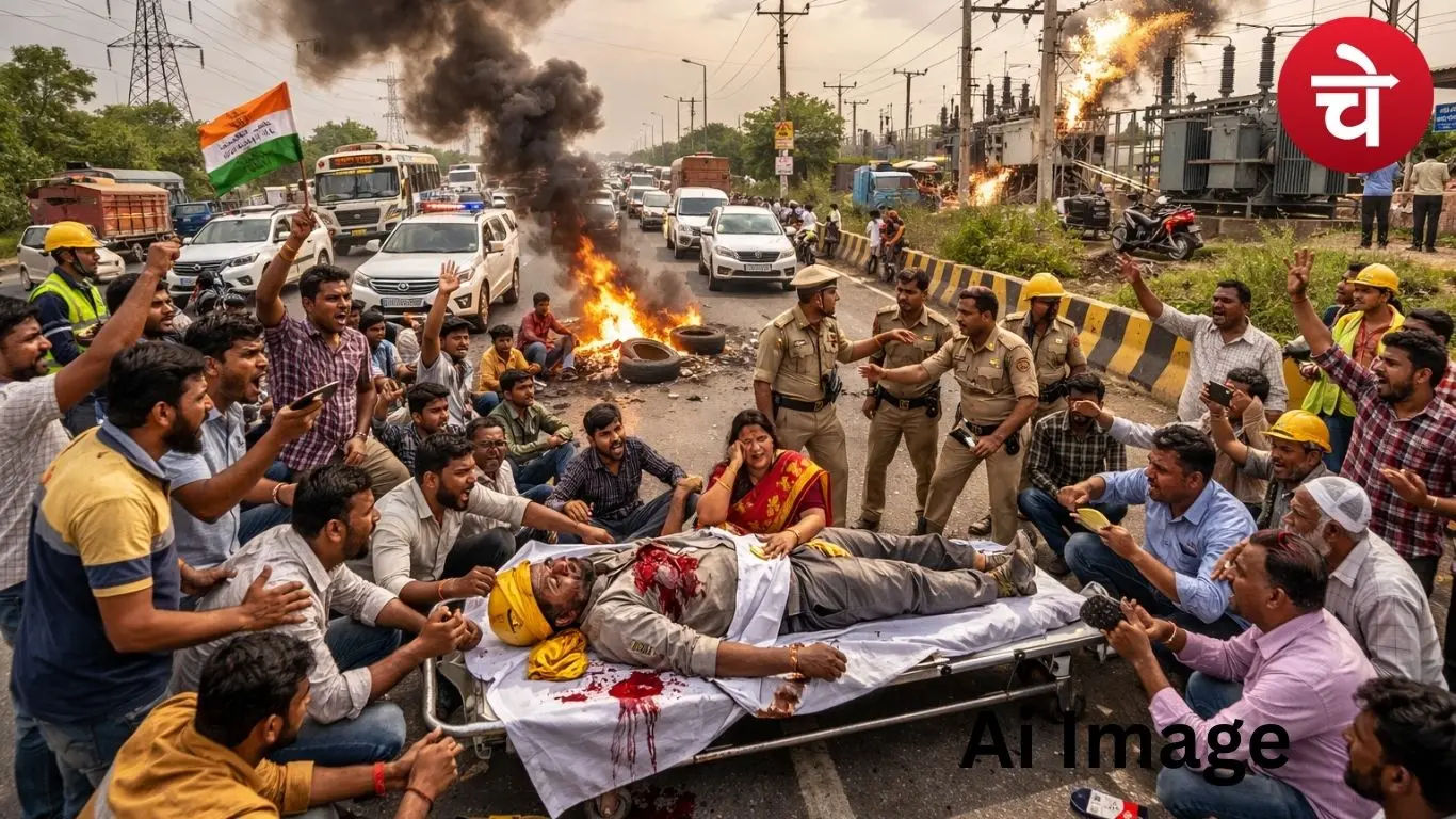 ग्रेटर नोएडा करंट हादसा