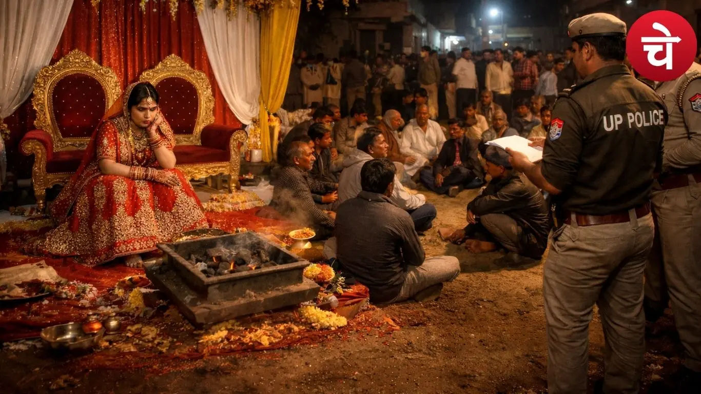 शादी समारोह में सन्नाटा