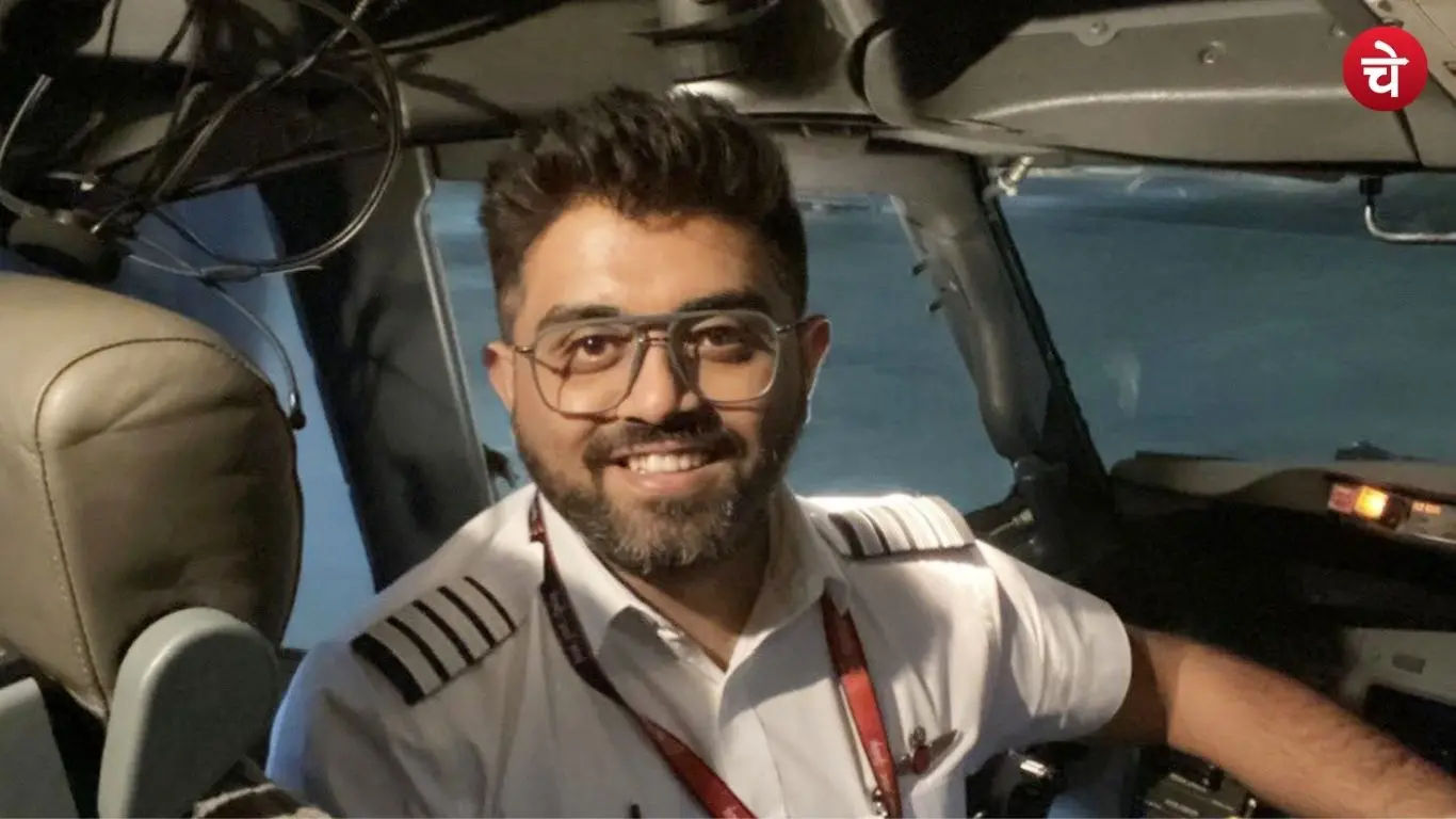 File photo of Indian pilot Captain Smit Machhar