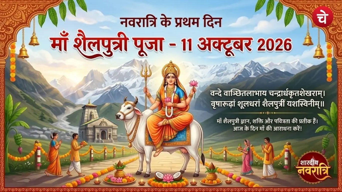 Navratri Day 1 - Maa Shailputri