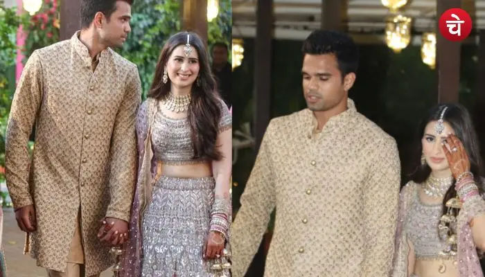 Arjun Tendulkar Saaniya Chandhok Wedding