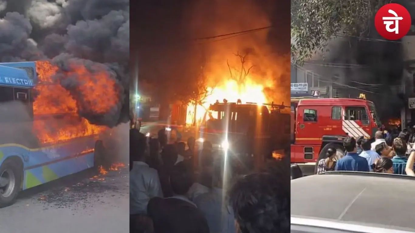 Fire wreaks havoc in Delhi