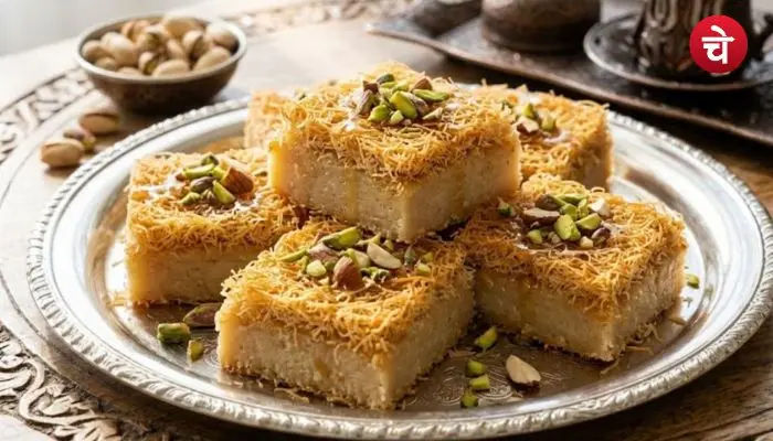 Kunafa Barfi