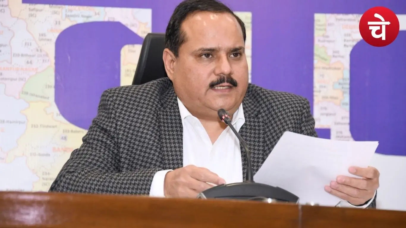 उत्तर प्रदेश के मुख्य निर्वाचन अधिकारी नवदीप रिणवा