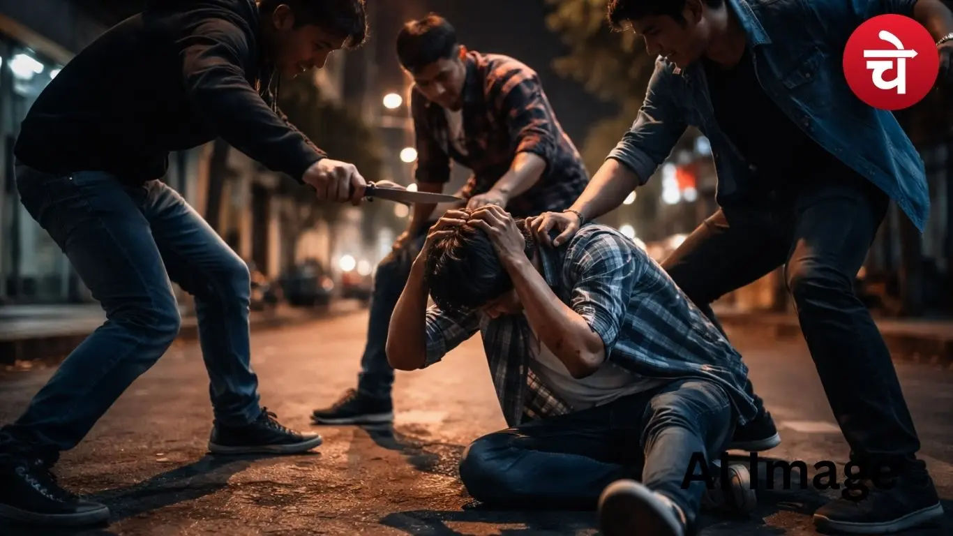 ग्रेटर नोएडा में छात्र पर हमला