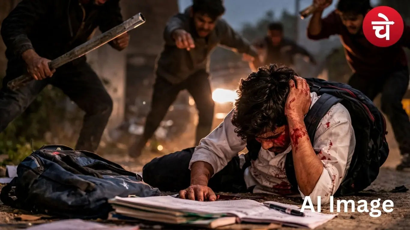 ग्रेटर नोएडा में छात्र पर हमला