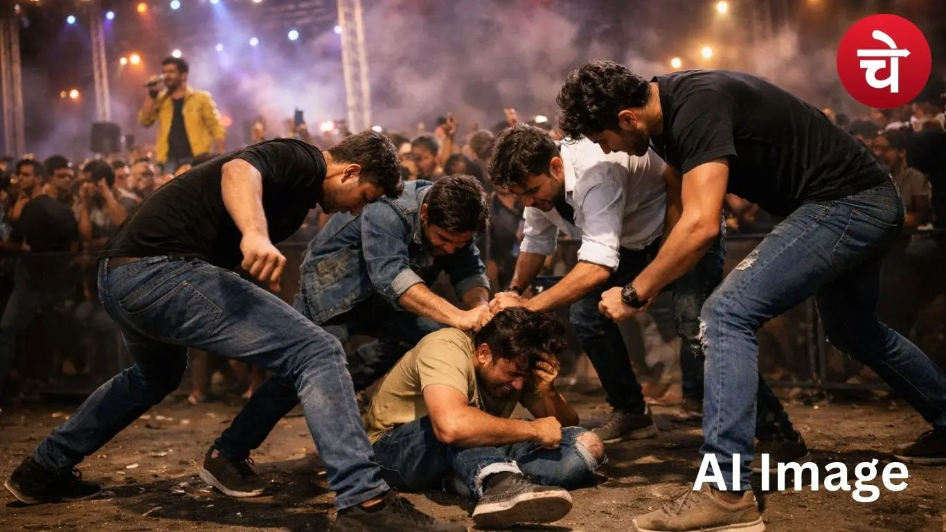 नोएडा कंसर्ट में छात्र से मारपीट