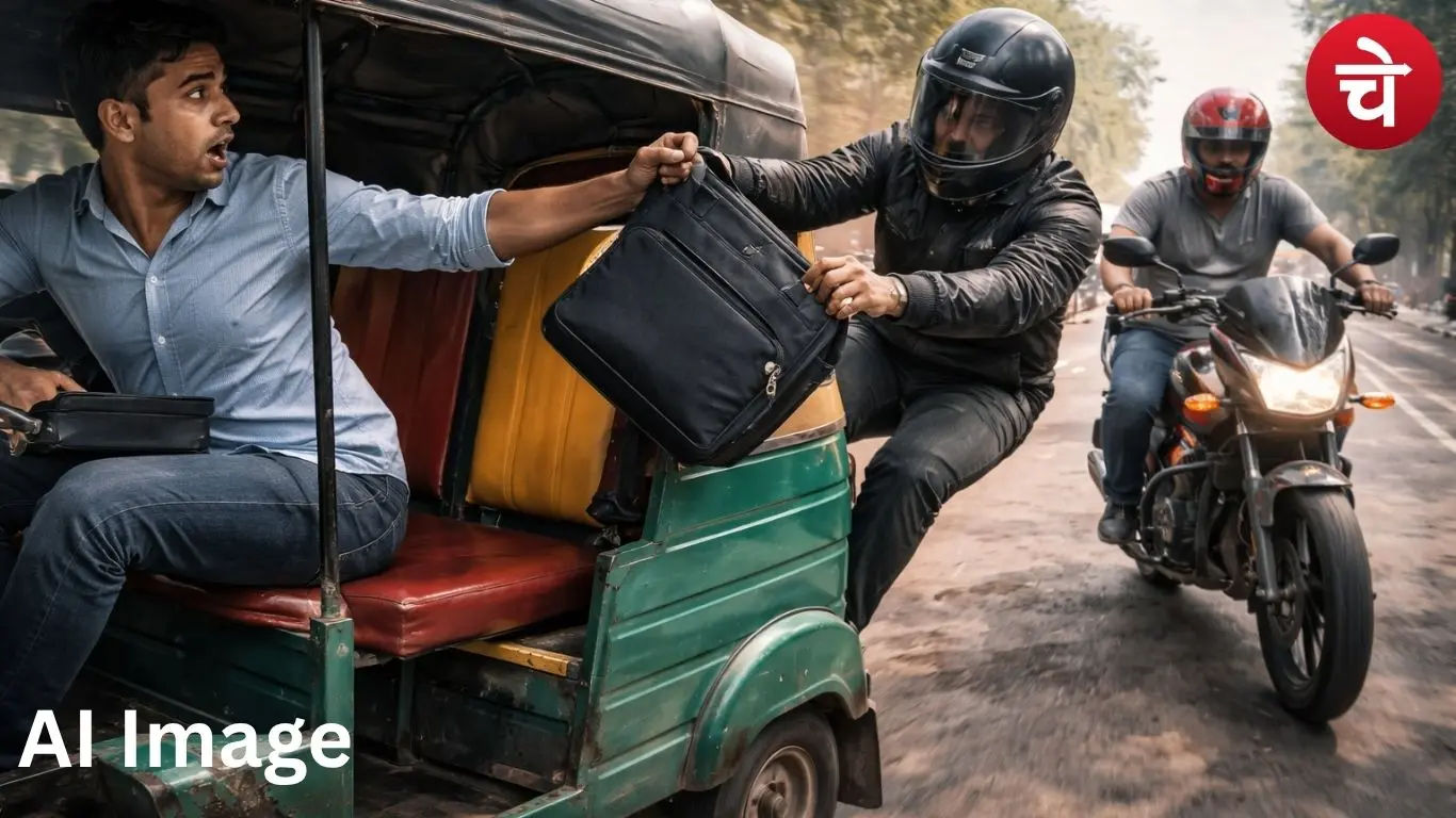 नोएडा बैग लूट