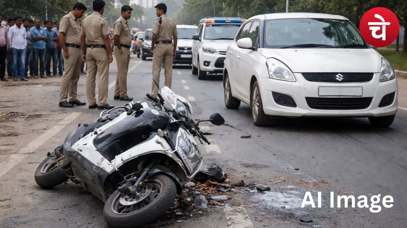 नोएडा में बेकाबू रफ्तार फिर बनी जानलेवा