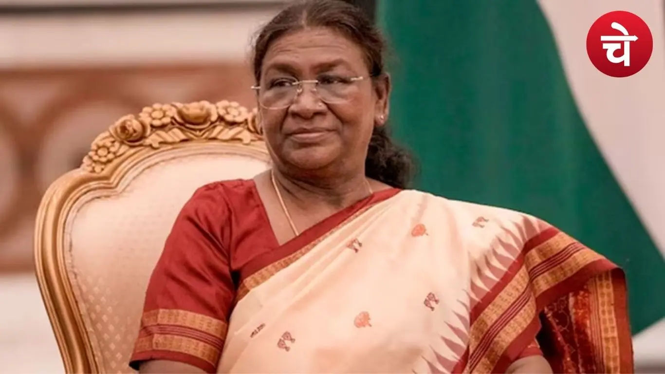 भारत की राष्ट्रपति द्रौपदी मुर्मु