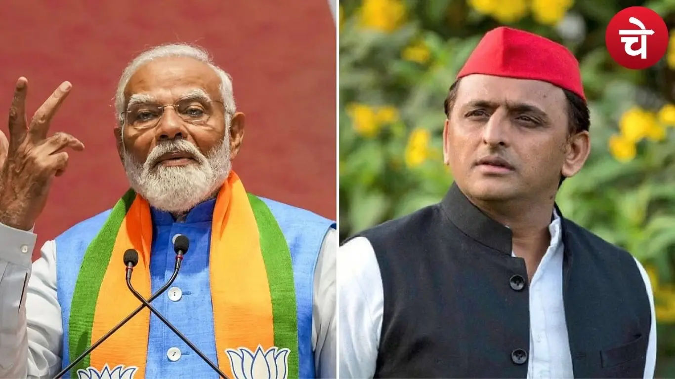 मोदी-अखिलेश की रैली