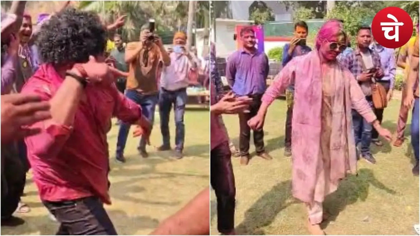 सपना चौधरी के गाने पर थिरकते बरेली SSP अनुराग आर्य