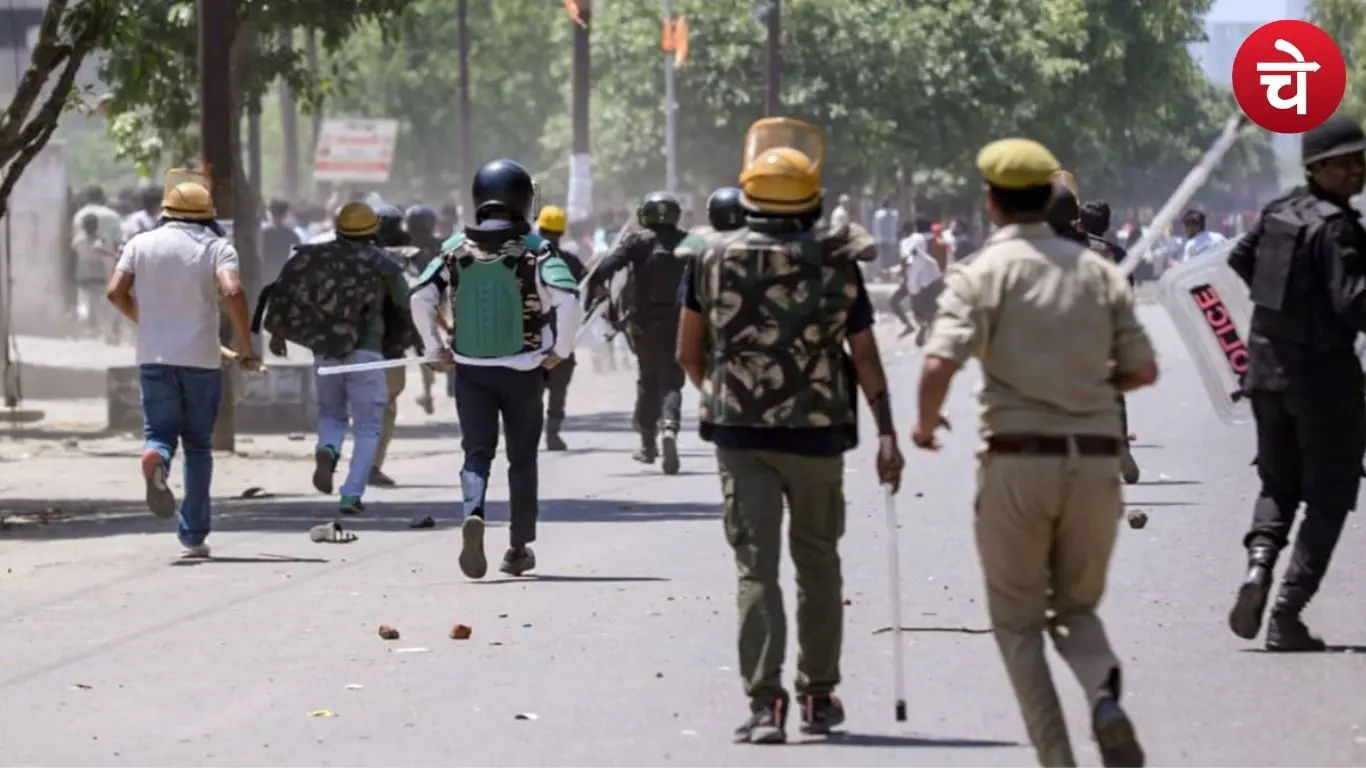 Big police action after Noida violence