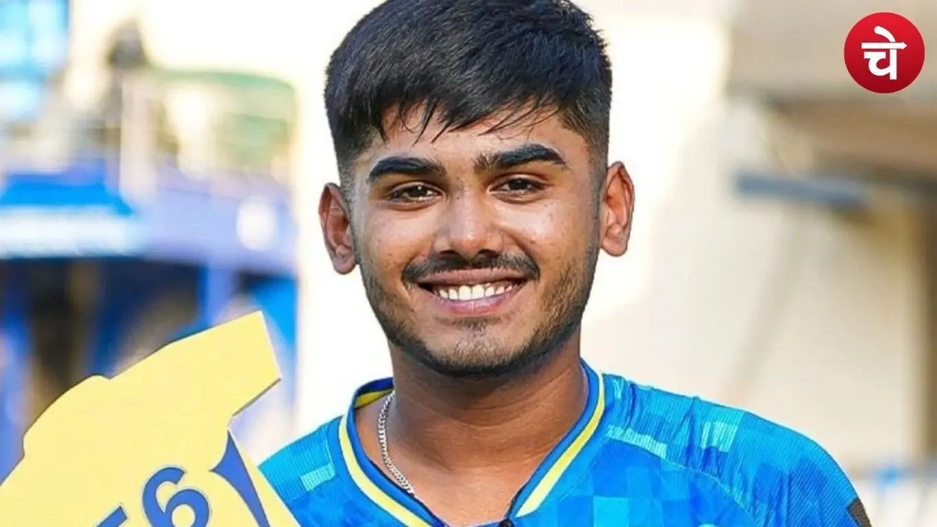 CSK young batsman Ayush Mhatre