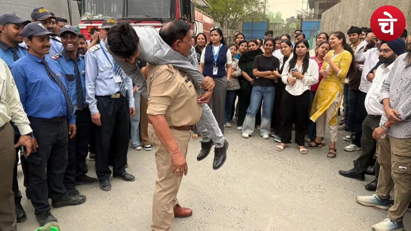 Fire safety drill in Noida