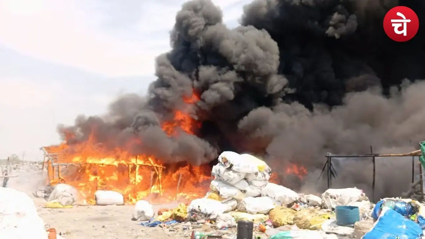 Massive Fire in Ghaziabad