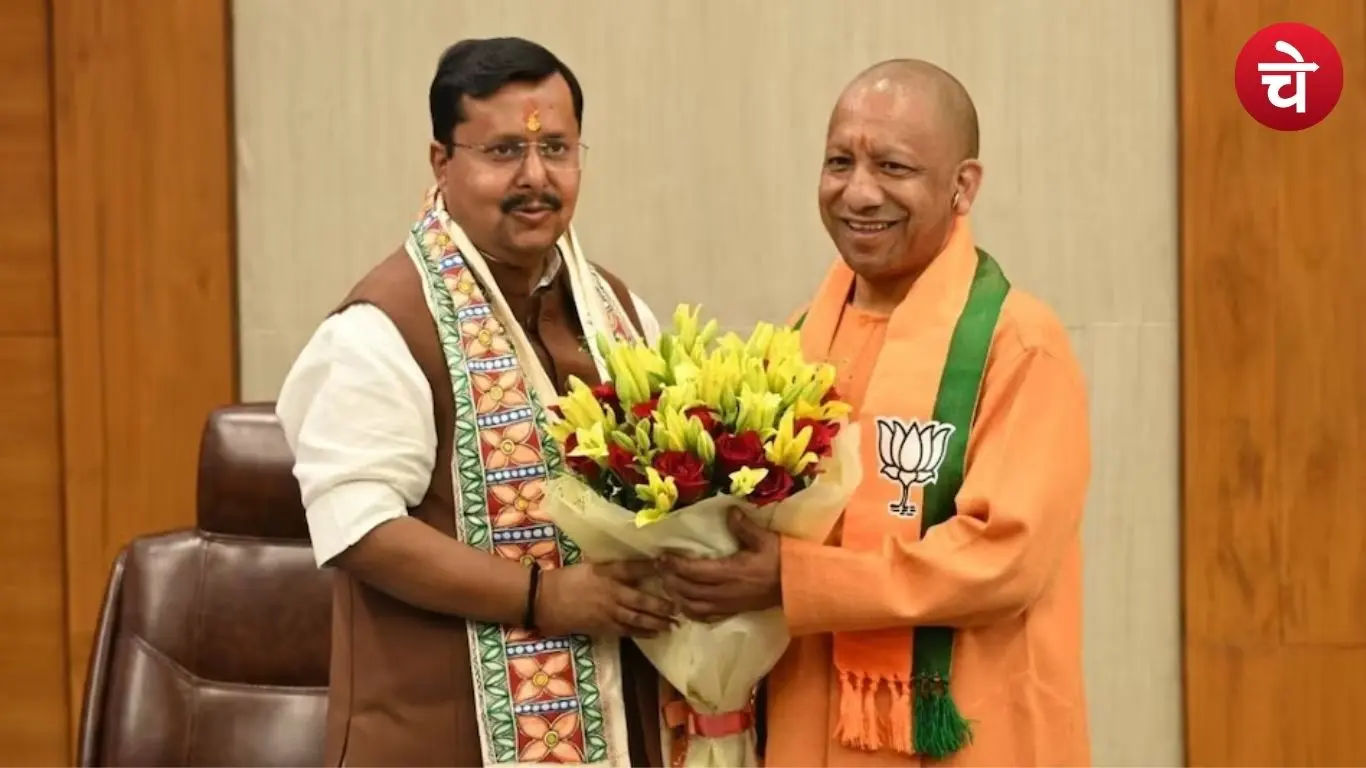 Nitin Naveen meets Yogi Adityanath