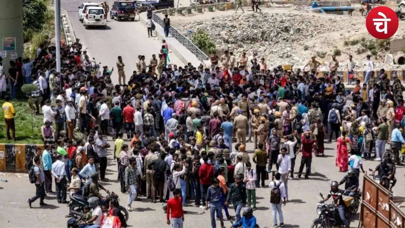 Noida Labour Protest Disrupts Traffic