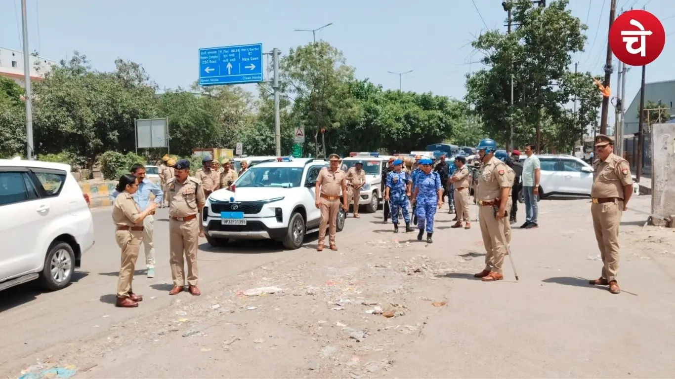 Noida police on high alert