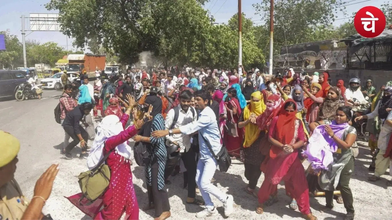 Noida protest