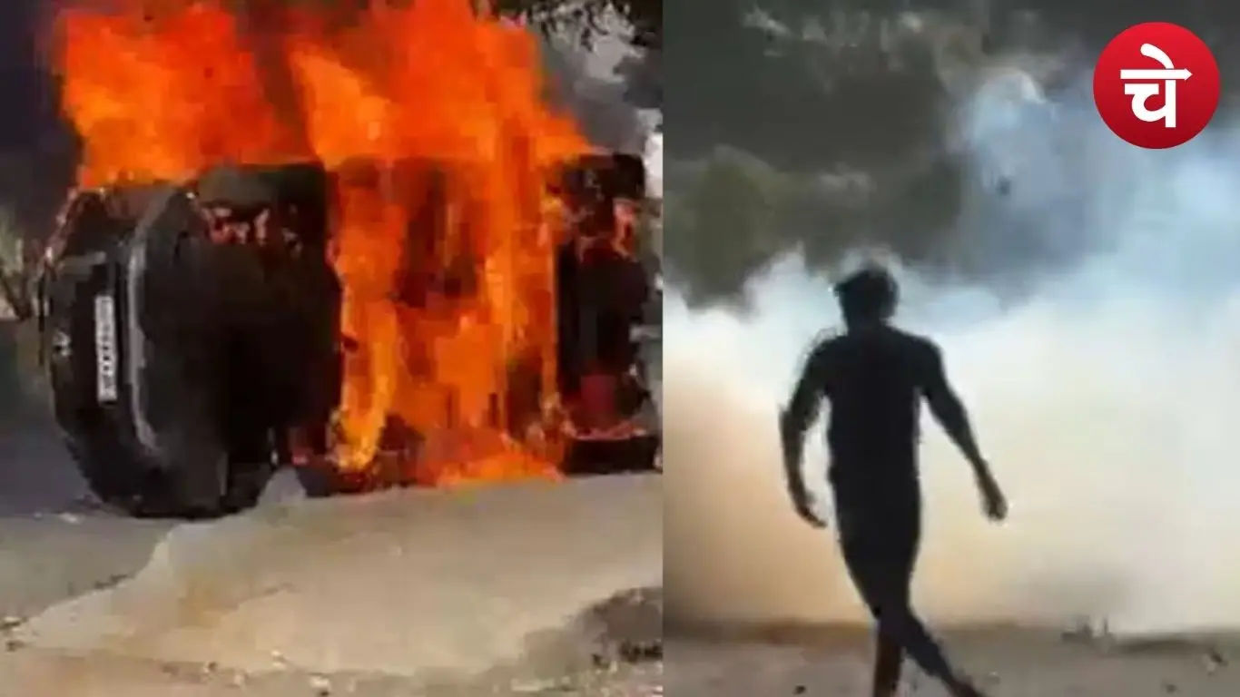 Noida protest turns violent