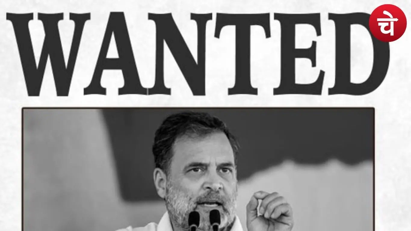Rahul Gandhi poster row heats up