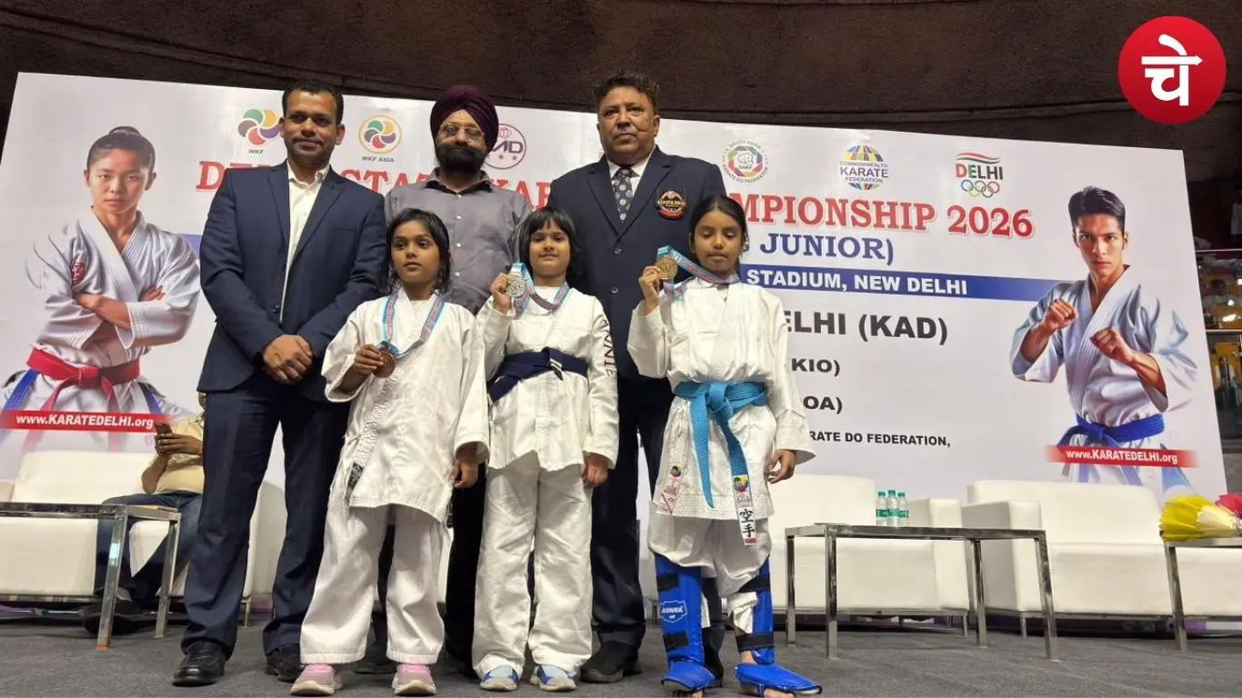 Samaira shines with karate gold