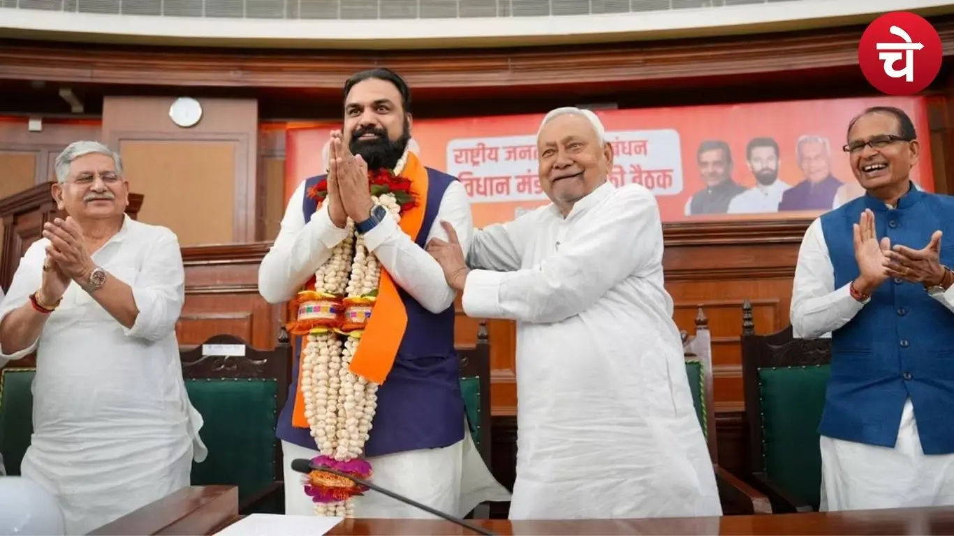 Samrat Chaudhary takes oath as Bihar CM