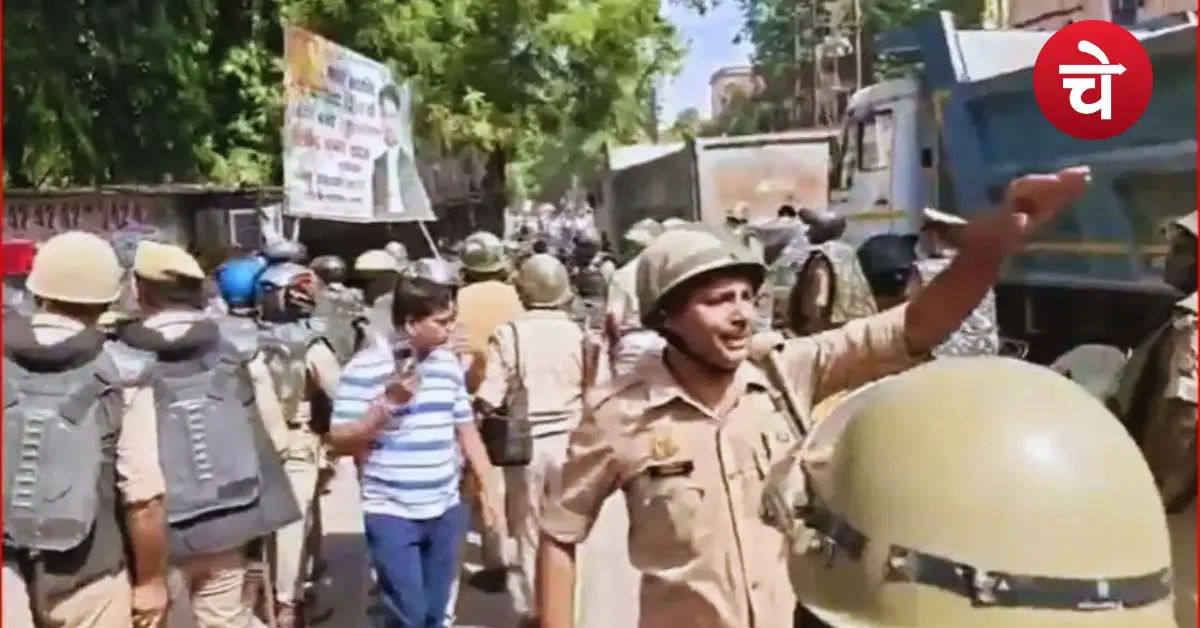 Lucknow Bulldozer Action