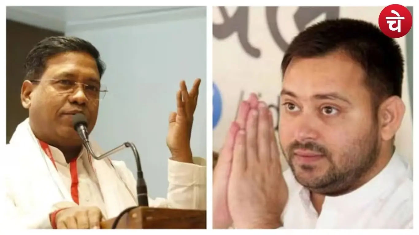 Santosh Suman and Tejashwi Yadav