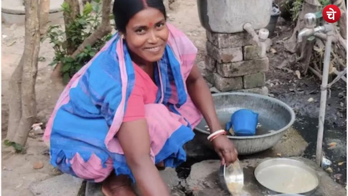 घरों में बर्तन मांजने वाली बनी विधायक, औसग्राम से बीजेपी एमएलए बनी