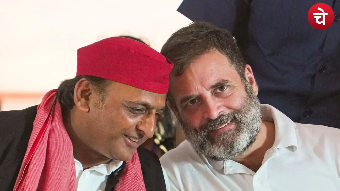 Akhilesh Yadav and Rahul Gandhi