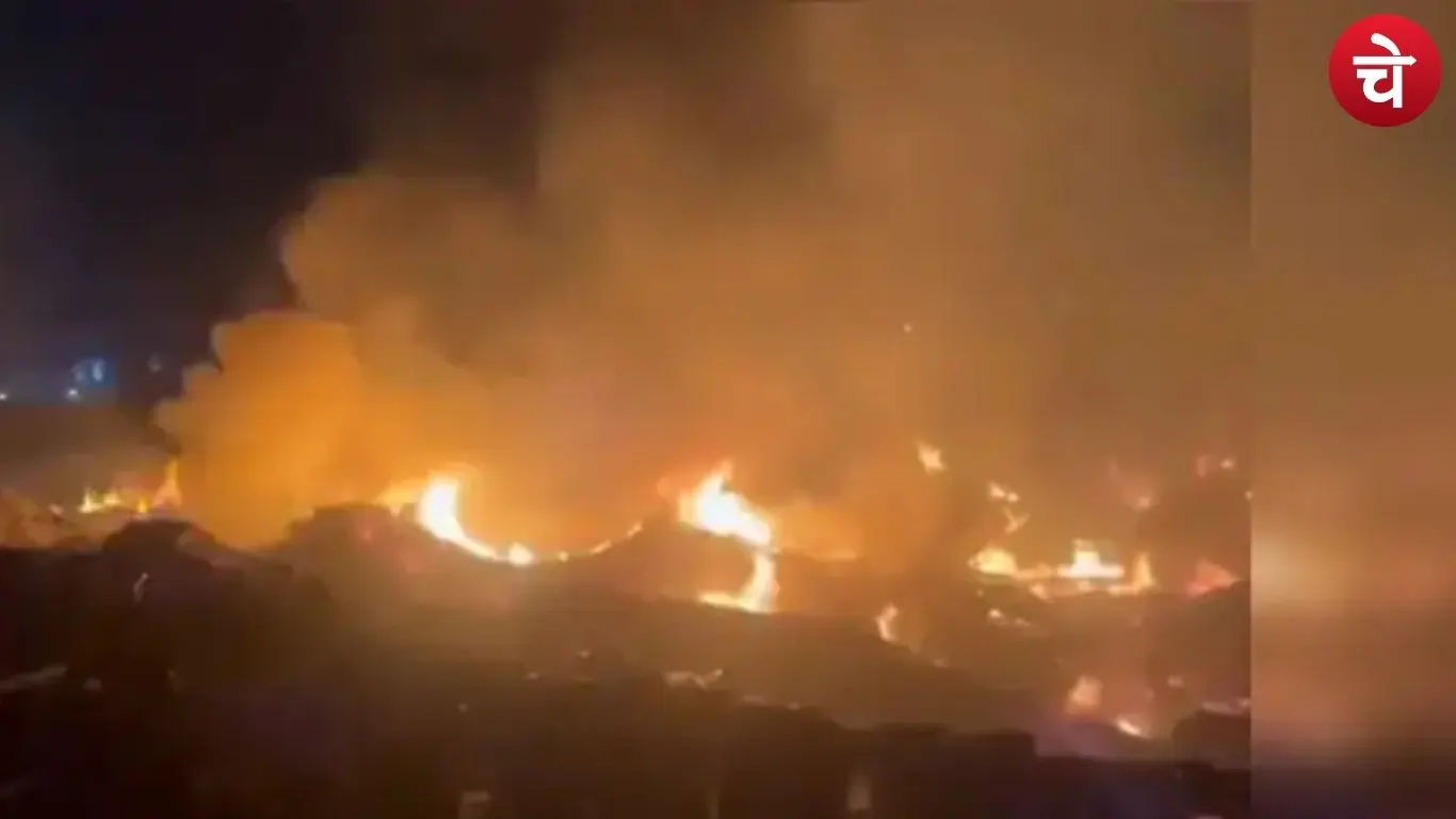 Greater Noida furniture warehouse Fire