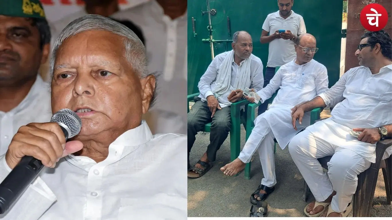 Lalu Yadav becomes active Rabri residence dispute