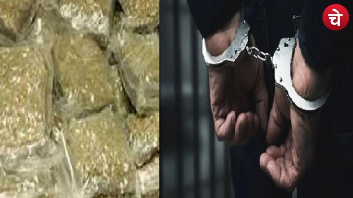 नोएडा में नशा तस्कर गिरफ्तार, 700 ग्राम गांजा बरामद