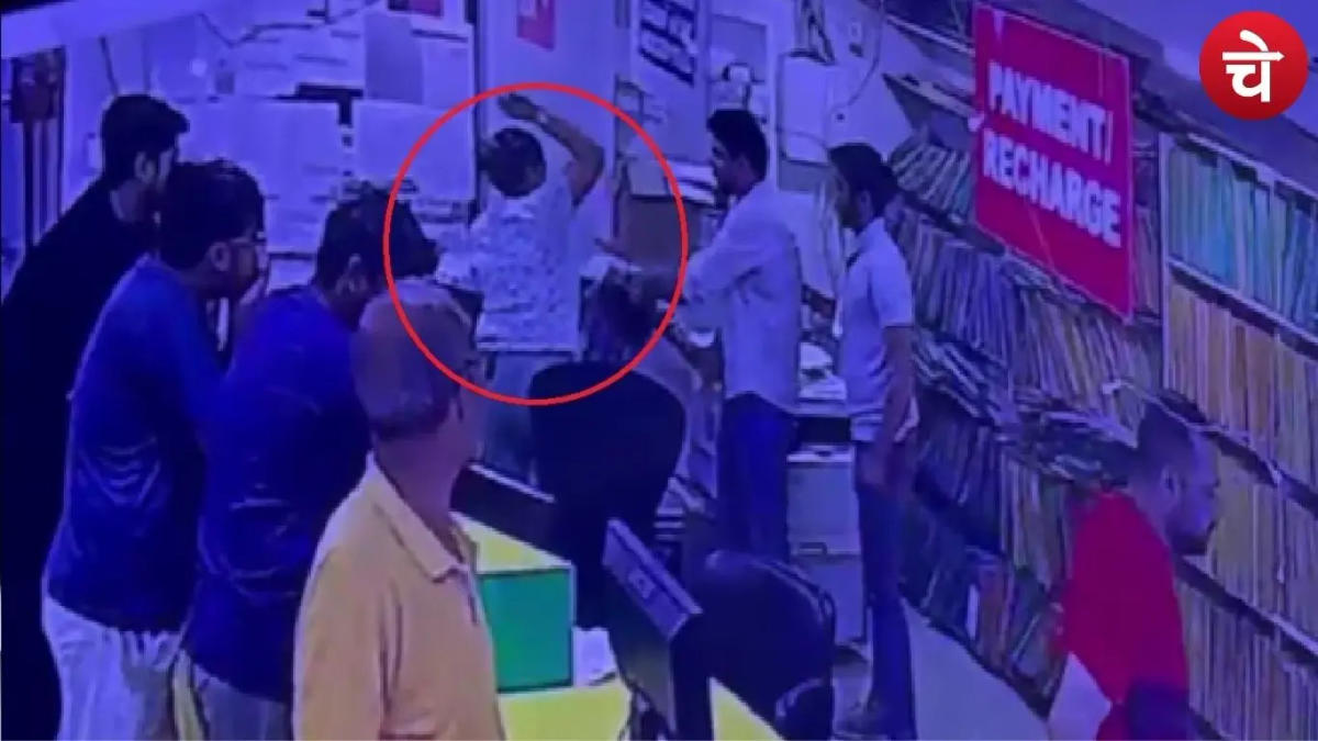 नोएडा डीजी कनेक्शन विवाद : महिला और स्टाफ के बीच मारपीट, वीडियो वायरल