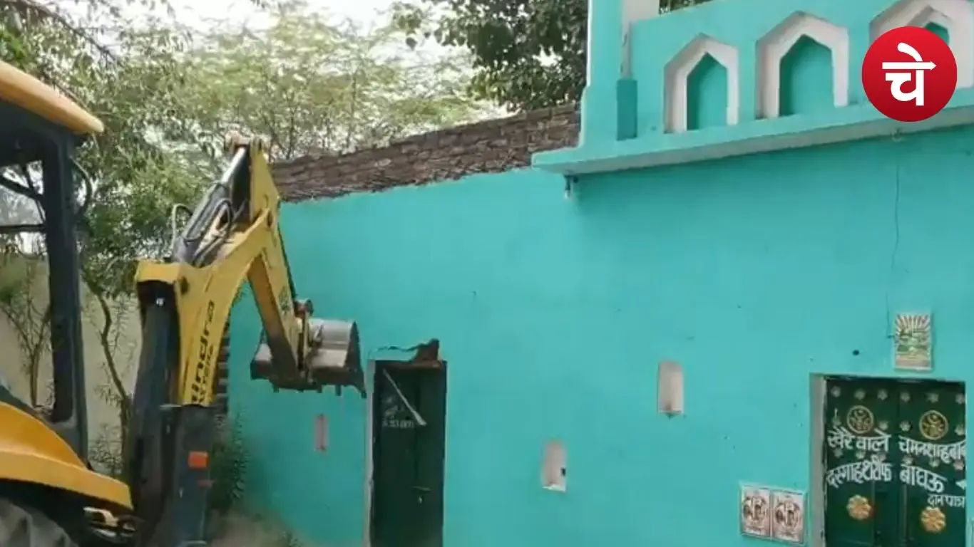 Sambhal Bulldozer Action